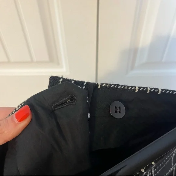 Christian Dior Plaid Wool Cropped Trouser Pant Size 8 Fall 2018 Ready to Wear - Picture 11 of 16